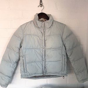Prada Sky Blue Puffer Jacket